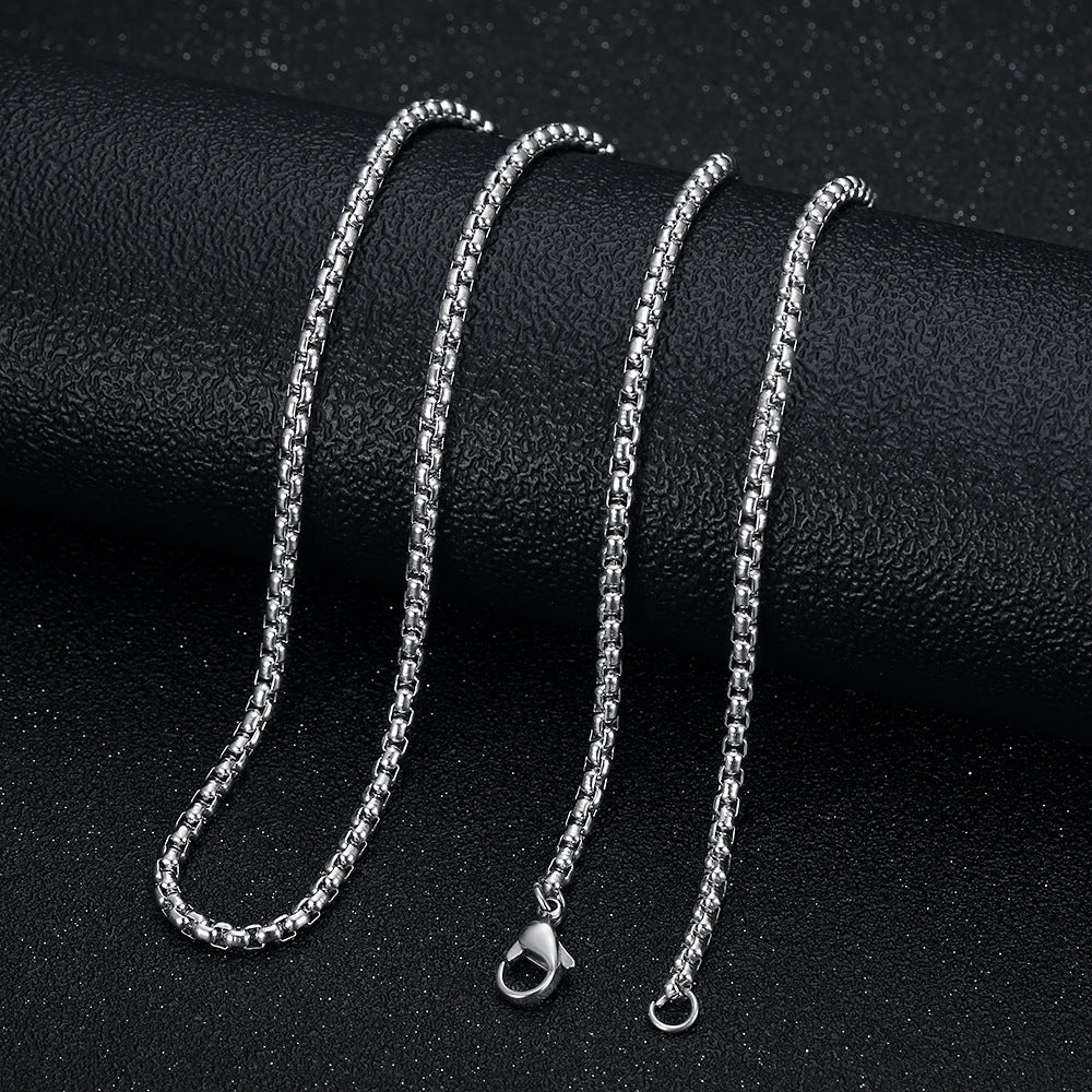 Egyptian Ankh Cross Stainless Steel Necklace – product view 9