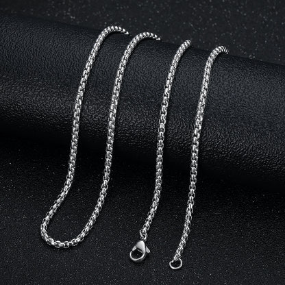 Egyptian Ankh Cross Stainless Steel Necklace – product view 9