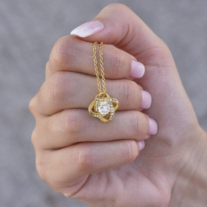 Four-leaf Clover Crystal-accent Necklace – product view 7