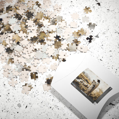 Jesus Shepherd and Sheep Christian Puzzle — alternate puzzle product image 6