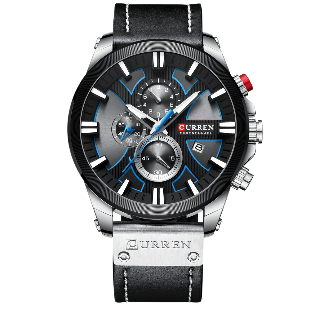 Mens Round Business Watch Calendar – product view 5