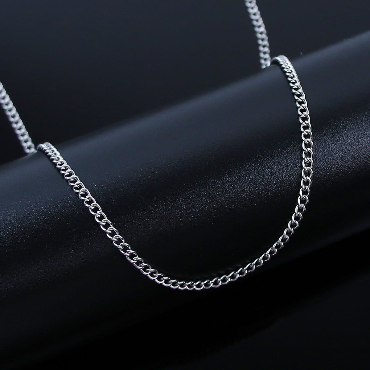 Layered Side Chain Necklace – product view 5
