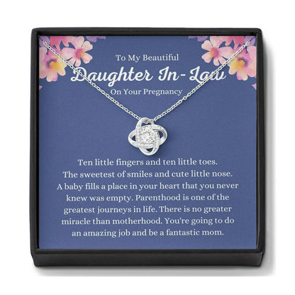 Rotating Four-leaf Clover Crystal Necklace – product view 2