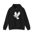 White Dove Illustration Hoodie | Peacebird Graphic Pullover