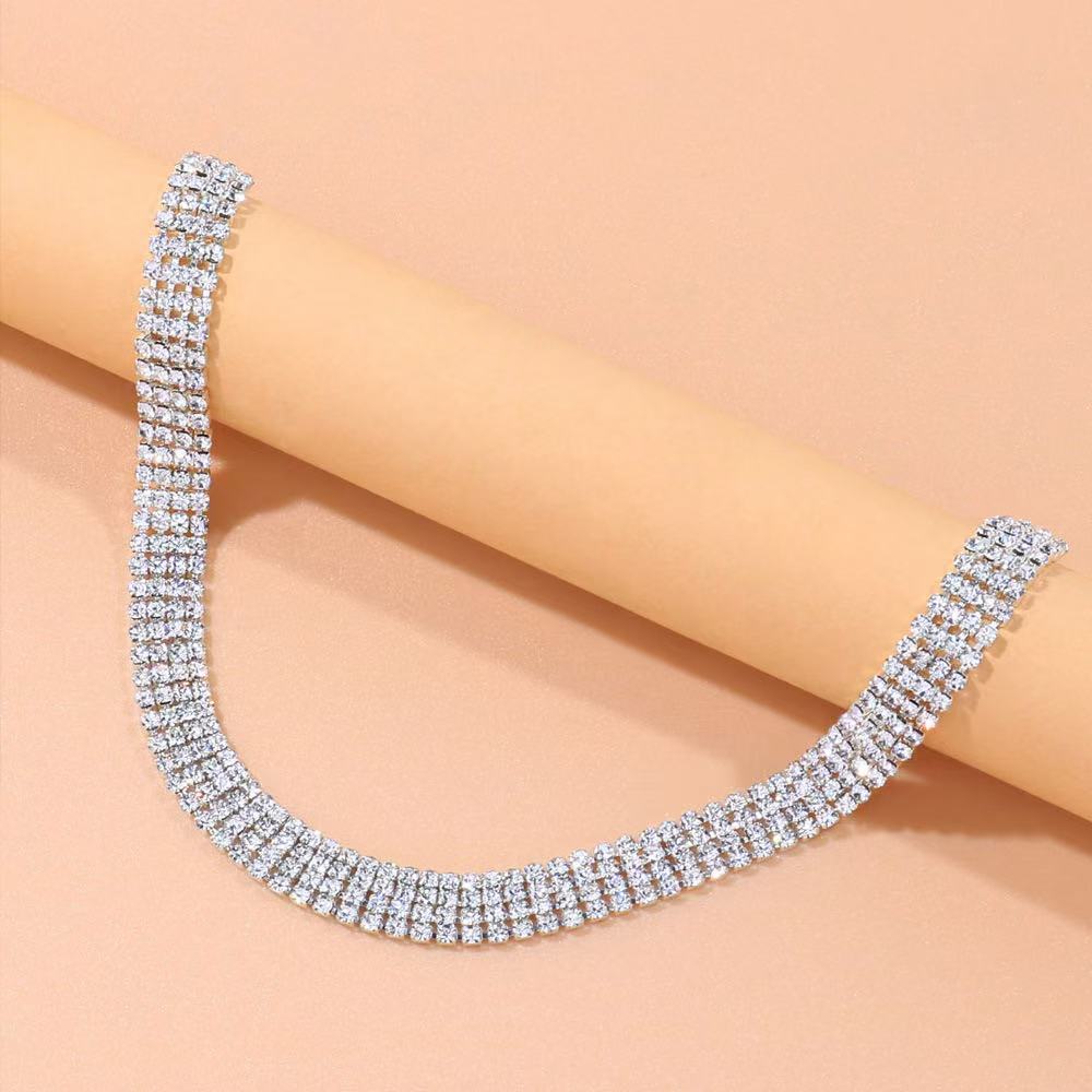 And Crystal Collar Chain – product view 4