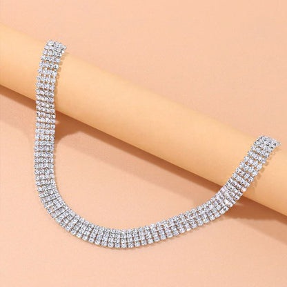 And Crystal Collar Chain – product view 4