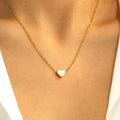 Minimalist Heart-shaped Pendant Necklace