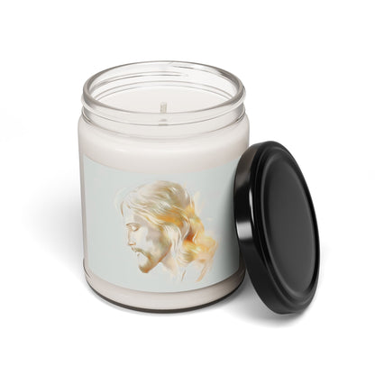 Soft Portrait of Jesus Scented Soy Candle — alternate candle product image 21