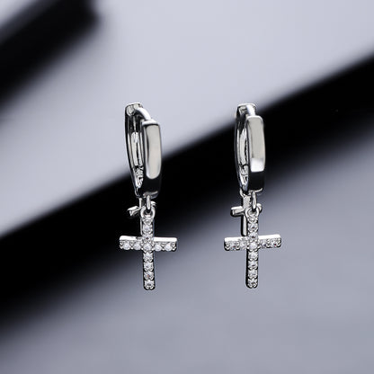 Cross Earrings – product view 2