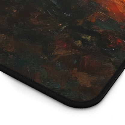 Sunset Meditation Silhouette Desk Mat — alternate desk mat product image 14