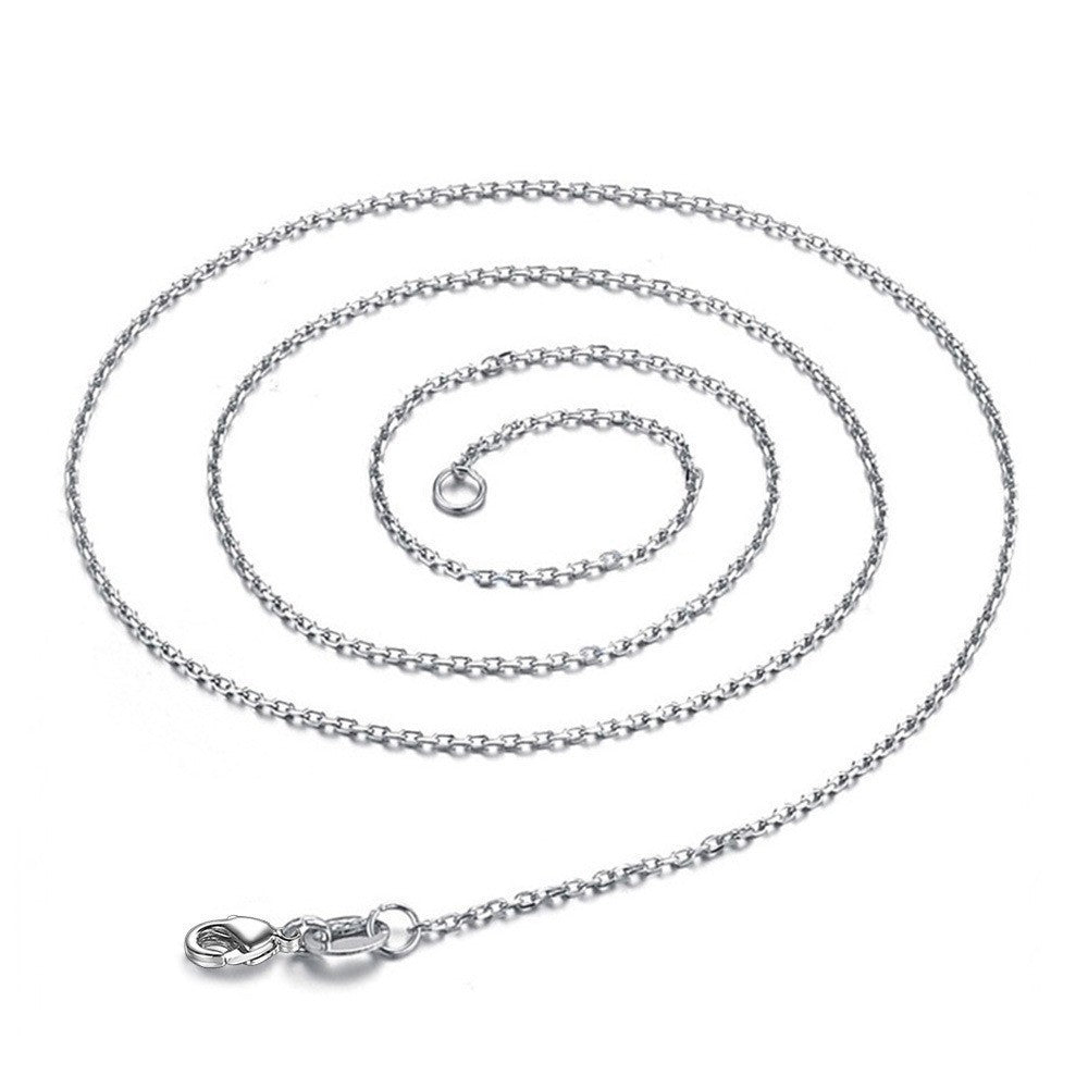 Teardrop Stone Pendant Necklace – product view 7