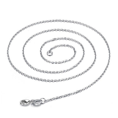 Teardrop Stone Pendant Necklace – product view 7