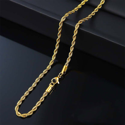 Twist Chain Necklace – product view 34