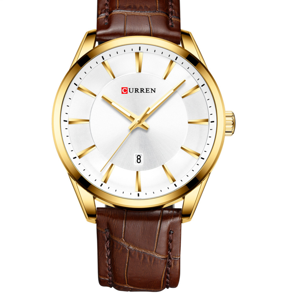 Mens Round Calendar Watch – product view 5