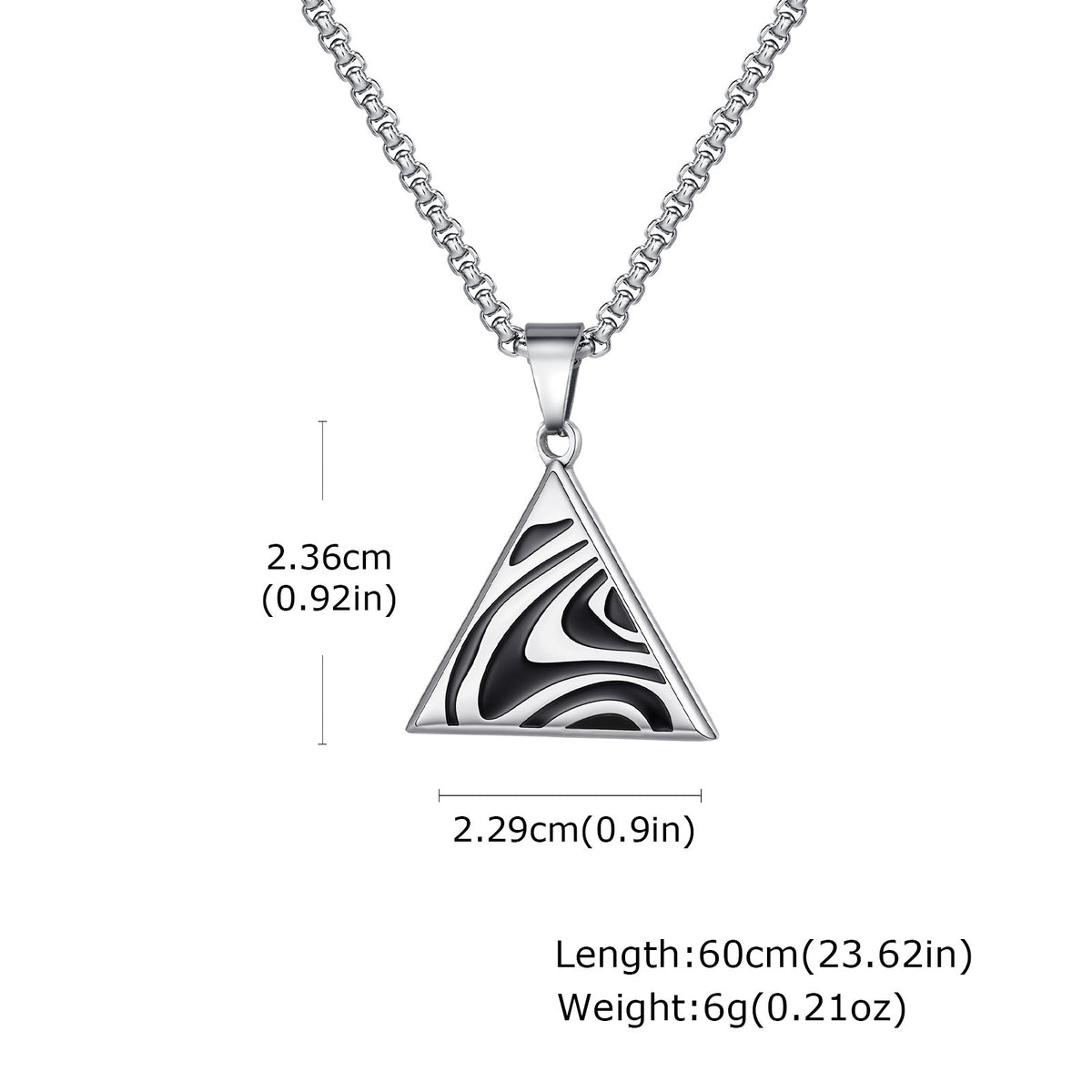 Wavy Star Pendant Necklace – product view 7