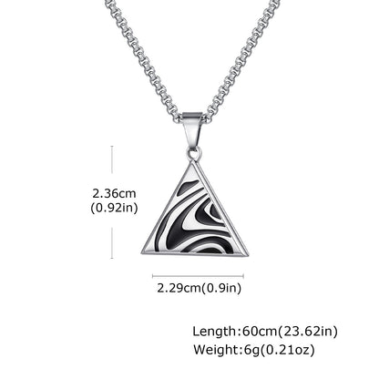 Wavy Star Pendant Necklace – product view 7