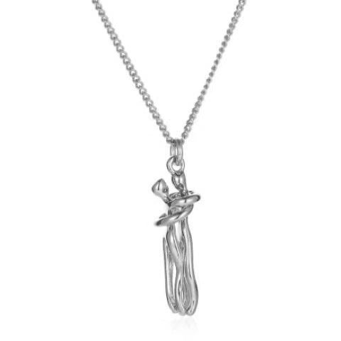 Mother & Child Embrace Pendant Necklace – product view 17