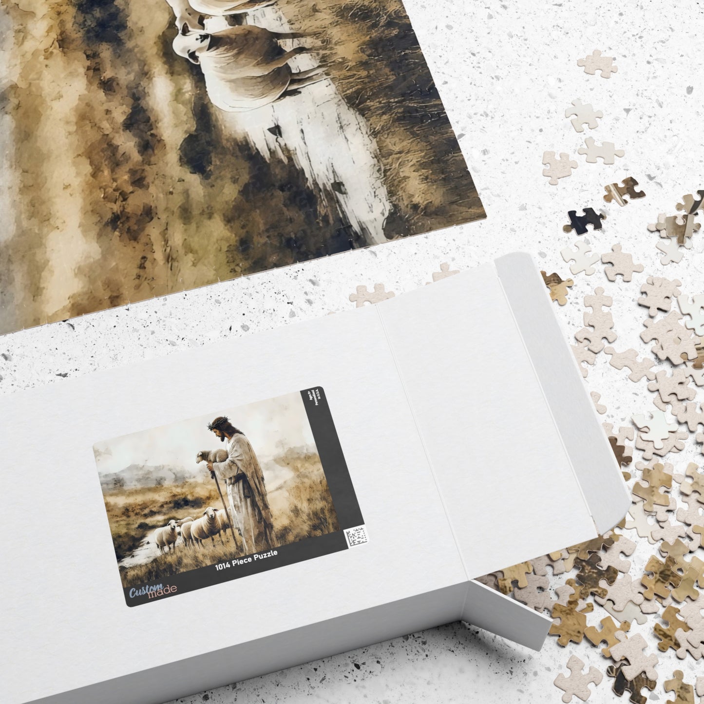 Jesus Shepherd and Sheep puzzle