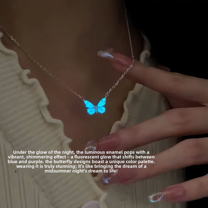 Luminous Butterfly Jewelry Set – product view 1
