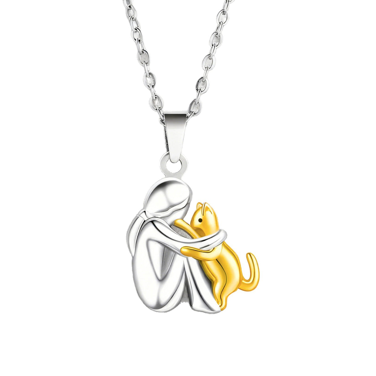 Simple Dress Women's Personalized Necklace – product view 3