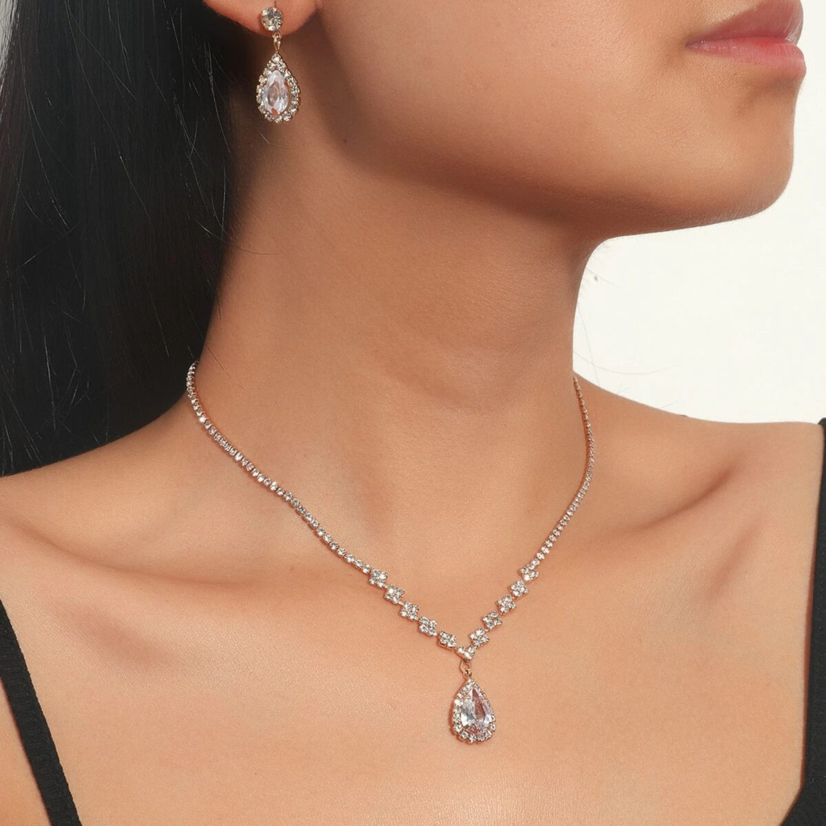 Water Drop Jewelry Set – product view 9