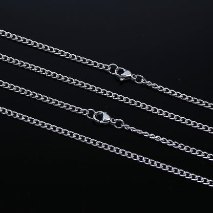 Layered Side Chain Necklace – product view 3