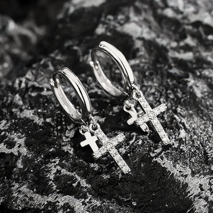 Cross Earrings – product view 1
