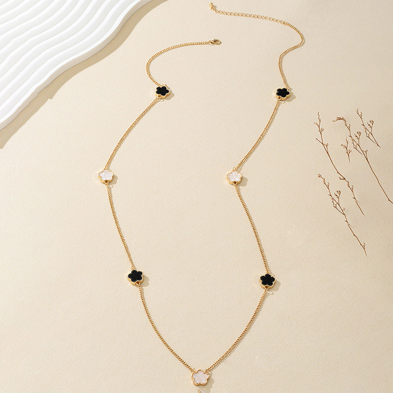 Women's Long Pendant Necklace – product view 11