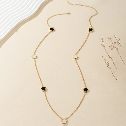 Women's Long Pendant Necklace – product view 11