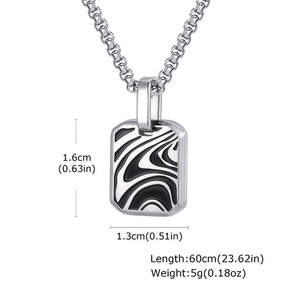 Wavy Star Pendant Necklace – product view 6