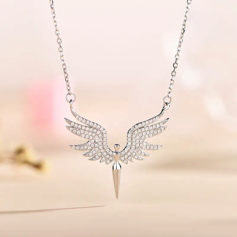 Angel Wing Three-Piece Jewelry Set – product view 3