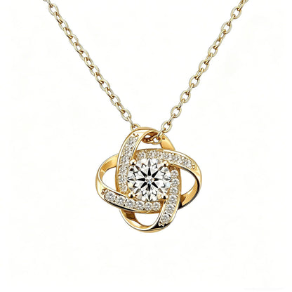 Women's Friendship Clover Necklace – product view 6