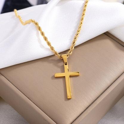 Titanium Steel Necklace – product view 4