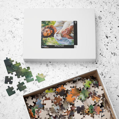 Jesus Holding Lamb Christian Jigsaw Puzzle — alternate puzzle product image 15