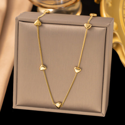 Women's Titanium Steel Heart Necklace – product view 11