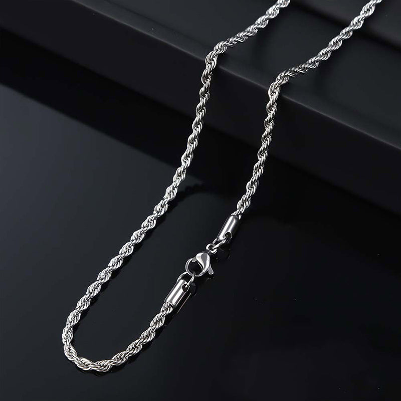 Twist Chain Necklace – product view 7