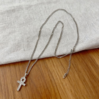 Cross-shaped Key Necklace – product view 6
