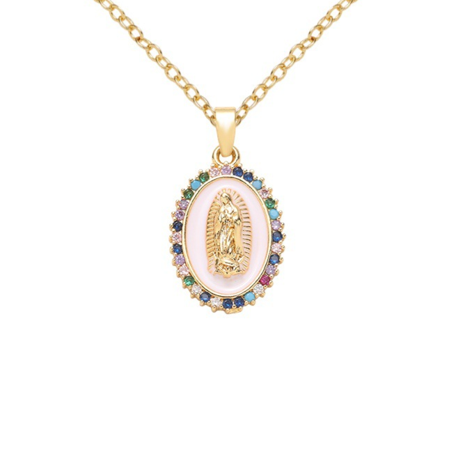 Colored Crystal Pendant – product view 4