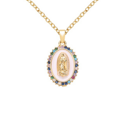Colored Crystal Pendant – product view 4