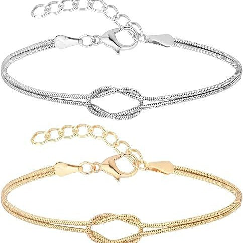 Round Snake Bone Bracelet – product view 4