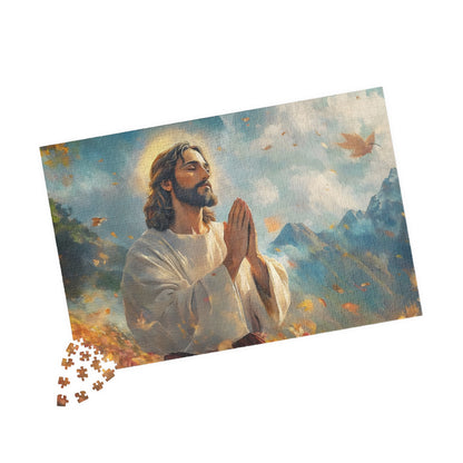 Praying Jesus Christian Jigsaw Puzzle — alternate puzzle product image 14