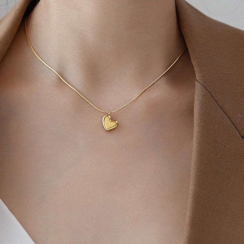 Women's Titanium Steel Heart Necklace – product view 43