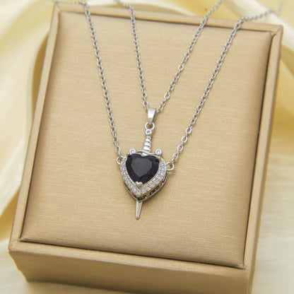 Heart Arrow Necklace – product view 8