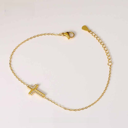 Crystal Cross Bracelet – product view 5