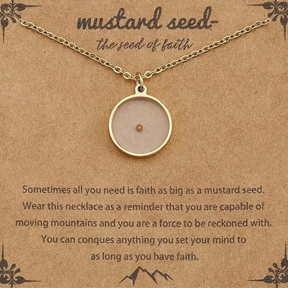 Oval Inspirational Necklace – product view 12