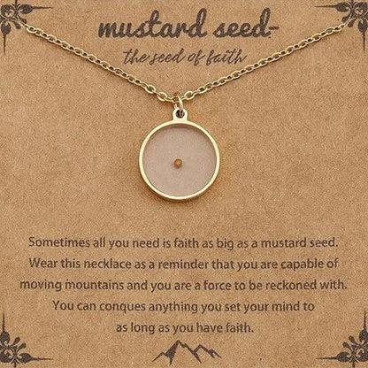 Oval Inspirational Necklace – product view 12