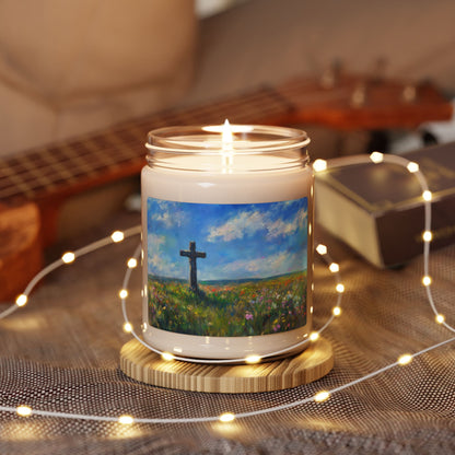 Cross on Hill 9oz Soy Candle — alternate candle product image 22