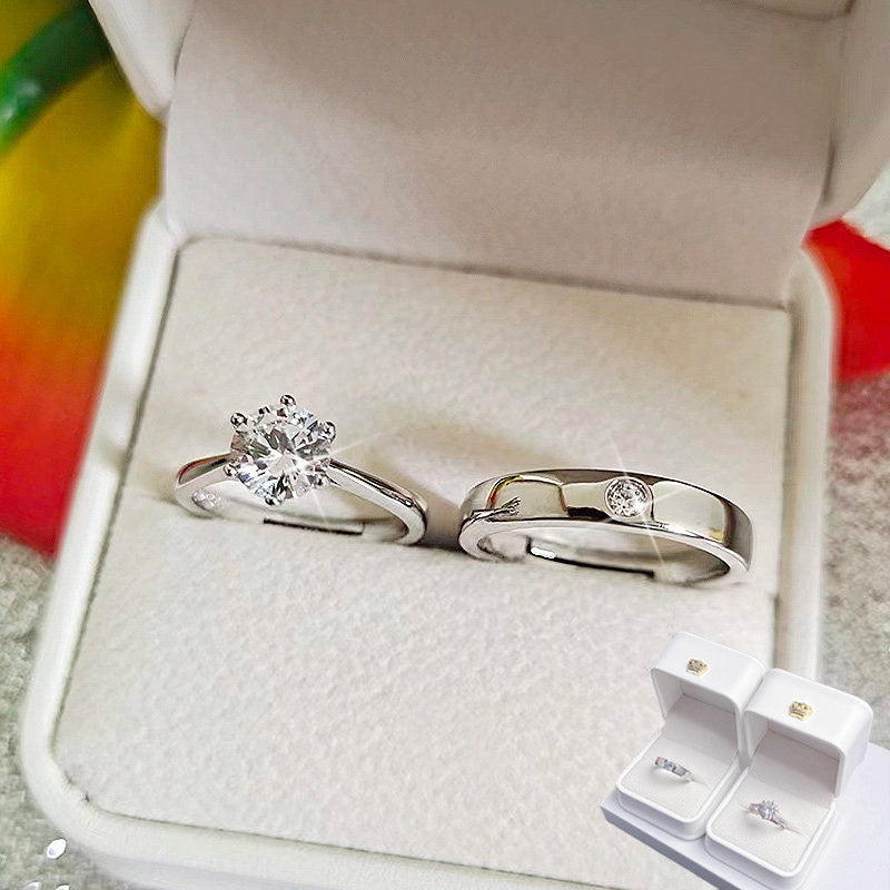 Crystal-style Ring for Wedding Ceremony – product view 9