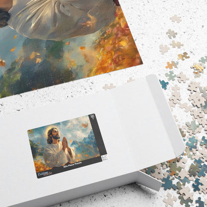 Praying Jesus Christian Jigsaw Puzzle — alternate puzzle product image 15
