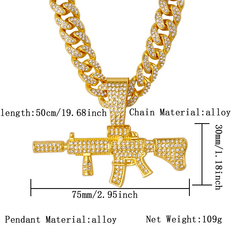 Cuban Chain Necklace Pendant – product view 76